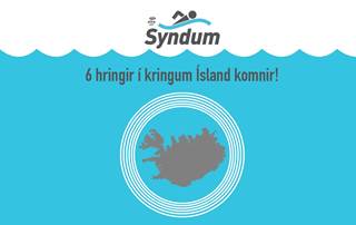 6 hringir syntir í kringum landið!